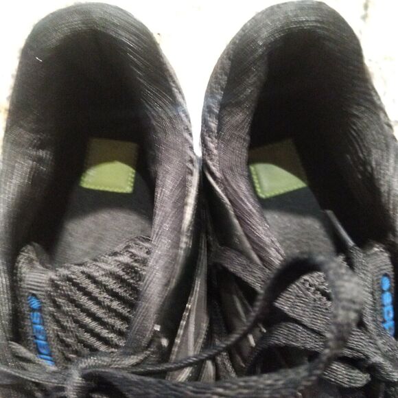 Rare Adidas G11811 Black Lace Up 3D Cushion Running Shoe Sneakers Men\'s US 14